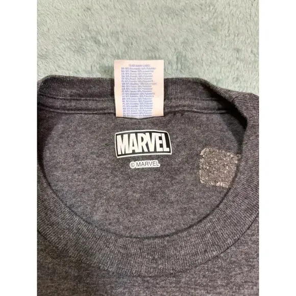 Men's Marvel Comic Heroes T-Shirt - Black - US UK (X Large) - Picture 4 of 8